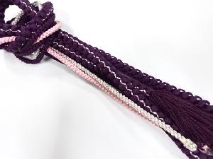 正絹　手組帯締め